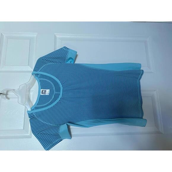 The North Face Womens Short Sleeve Striped T-Shirt Size S - Picture 1 of 2